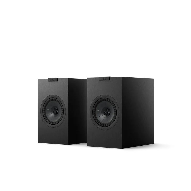 Q1 Meta Black - Par de Bocinas de Librero