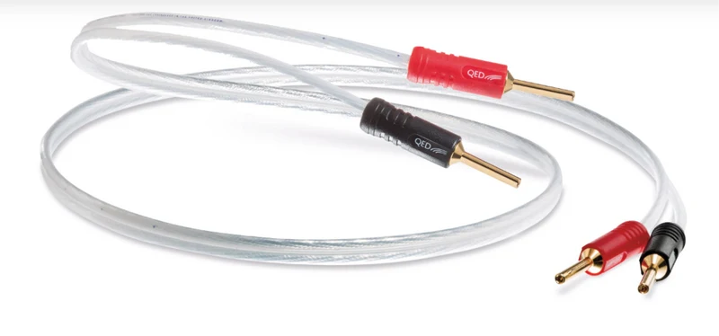 QED XT25 Pre-Term Speaker Cable | Cable de bocina preterminado | Más claridad, mejor control y una conexión seria para sistemas HiFi bien armados