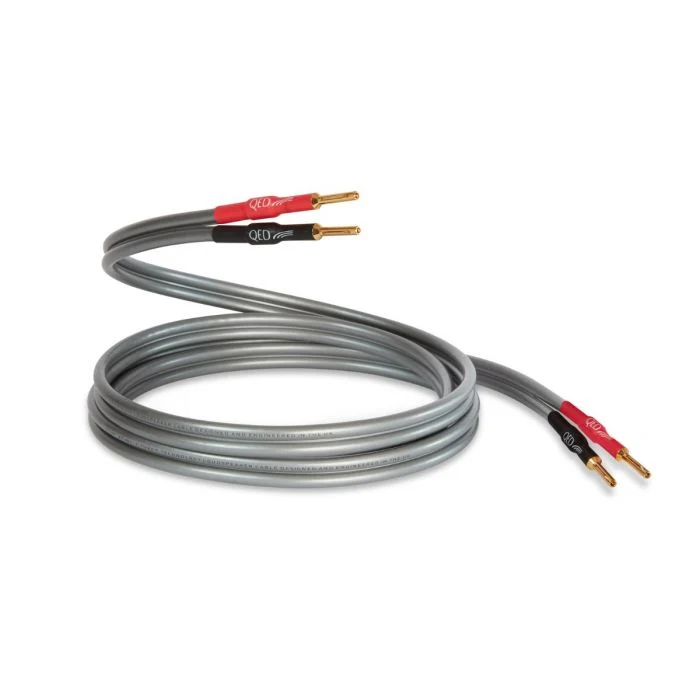 QED XT40i Pre-Term Speaker Cable (par) | Cable de bocina preterminado | Más control, más claridad y una conexión seria para sistemas HiFi bien armados