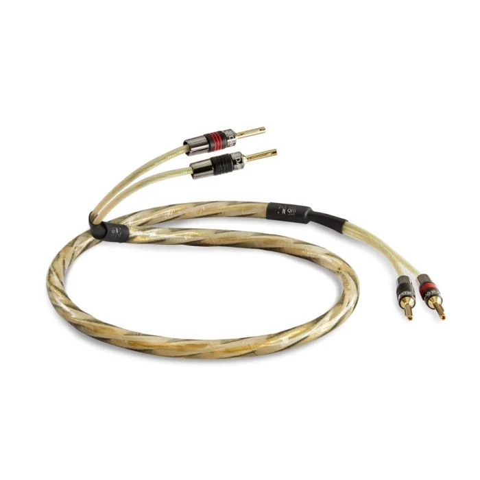 QED Golden Anniversary XT Pre-Term Speaker Cable (par) | Cable de bocina preterminado | Más claridad, mejor control y una entrada seria al sonido de referencia de QED