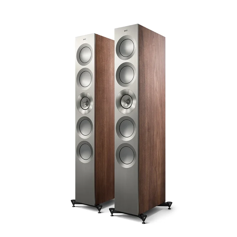 Reference 5 Meta Walnut - Par de Bocinas de Piso