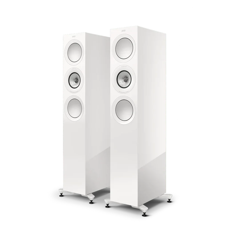 R7 Meta White - Par de Bocinas de Piso