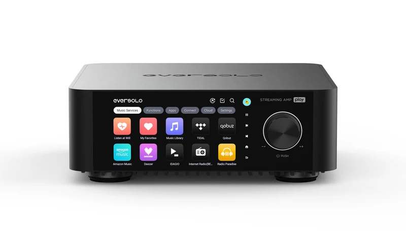 Eversolo Play Streaming Amplifier | Amplificador con streaming todo en uno | Más practicidad, más control y una solución seria para disfrutar música sin complicarte