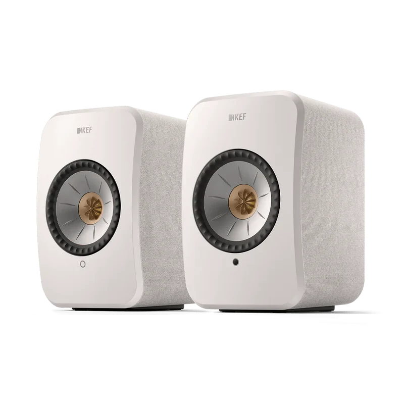 LSX II Cotton White - Par de Bocinas de Librero