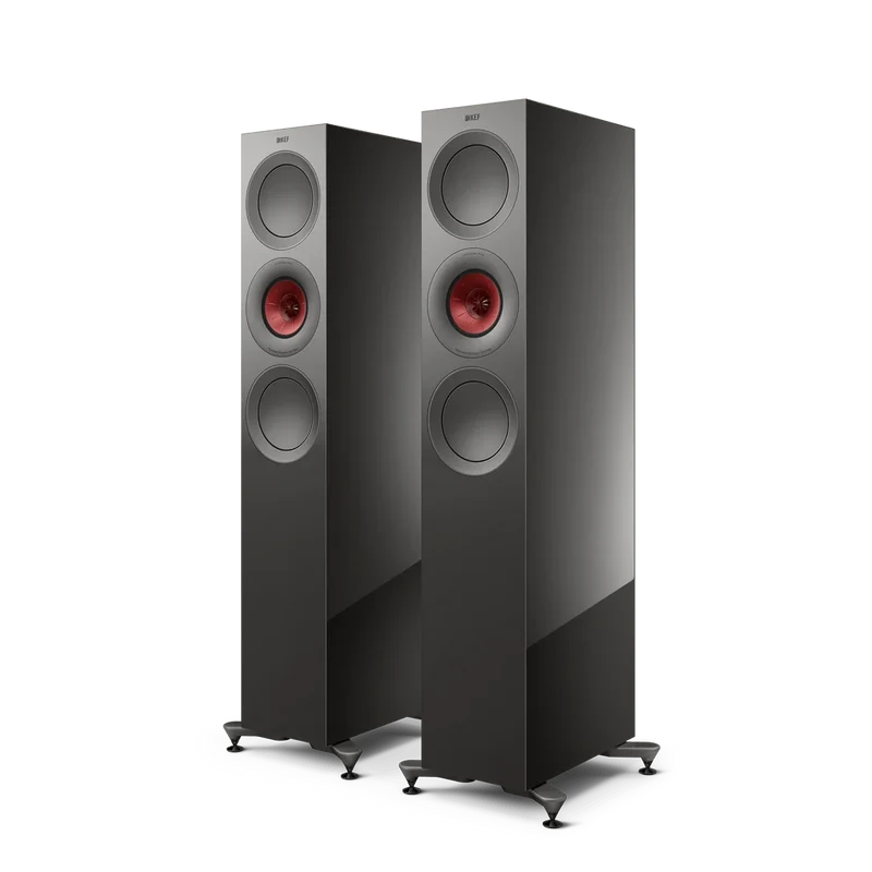 R7 Meta Gray - Par de Bocinas de Piso