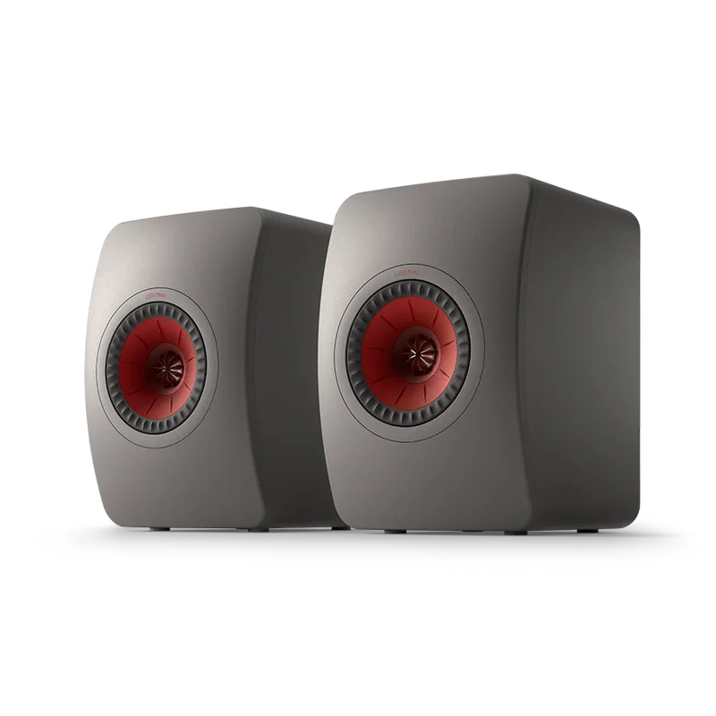LS50 Meta Gray - Par de Bocinas de Librero