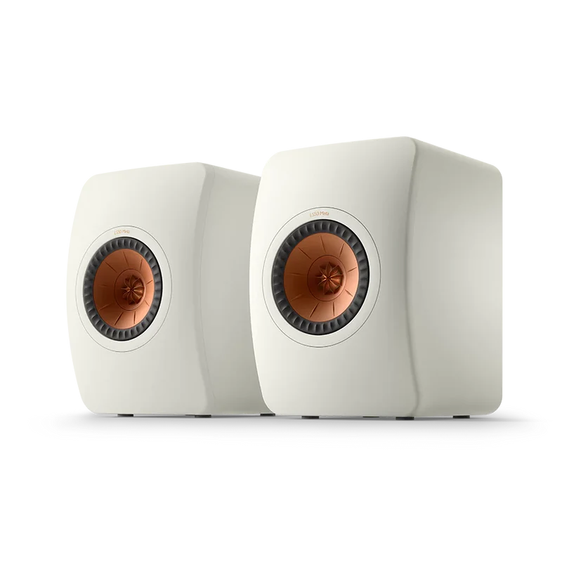 LS50 Meta White - Par de Bocinas de Librero