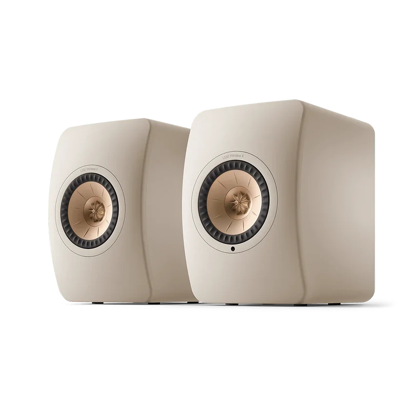 LS50 Wireless II Sand - Par de Bocinas de Librero