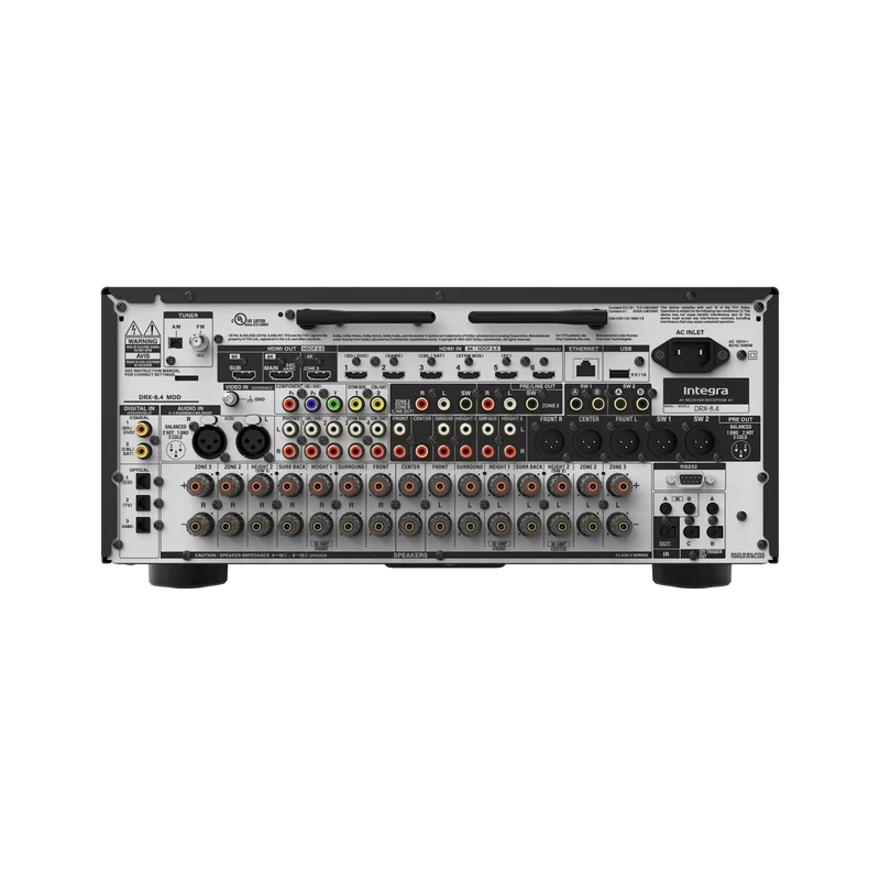 🎬 Integra DRX-8.4 | Receptor AV Flagship 11.4 Canales, 150 W, Dirac Live, THX, Auro-3D y HDMI 8K | JMI Audio