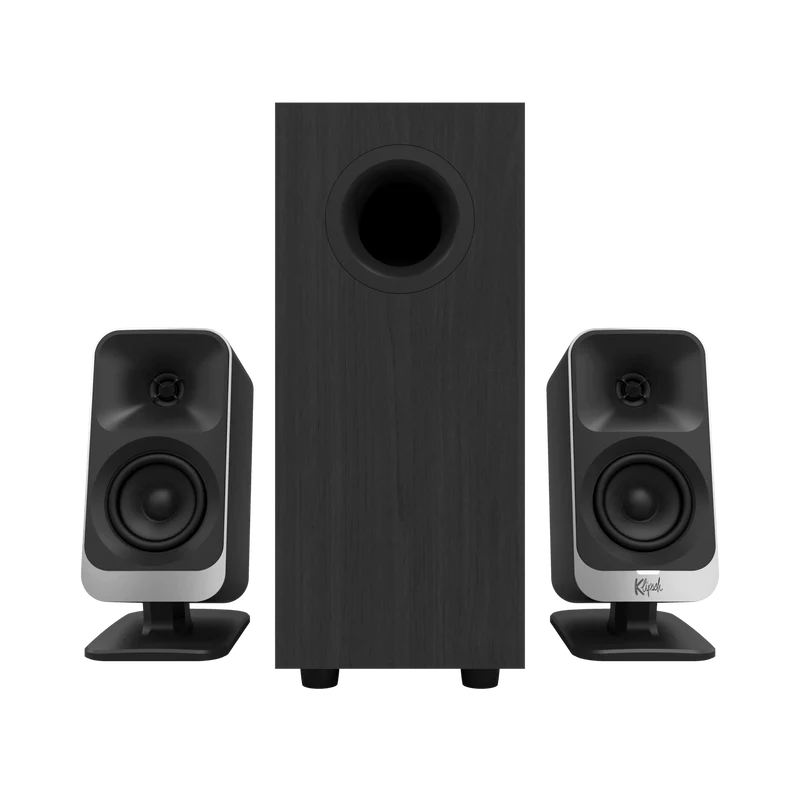 🔊 Klipsch ProMedia Lumina 2.1 | Sistema de audio 2.1 para computadora con subwoofer, Bluetooth y RGB | JMI Audio