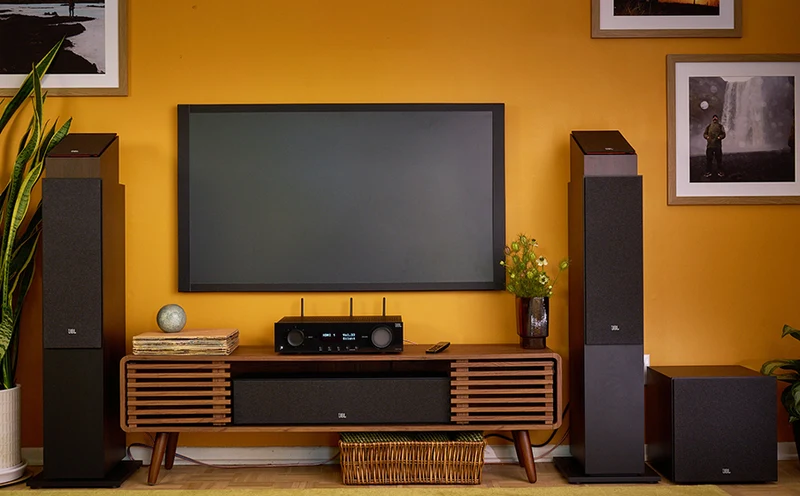 🔊 JBL MA710 | Receiver AV 7.2 canales 8K con Dolby Atmos/DTS:X, HDMI 2.1, eARC y streaming | JMI Audio