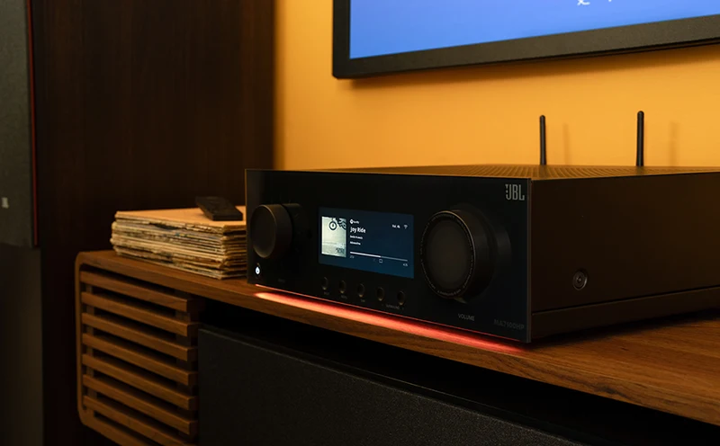 🔊 JBL MA7100HP | Receiver AV 7.2 canales 8K con Dolby Atmos/DTS:X, Dirac Live Ready y streaming | JMI Audio