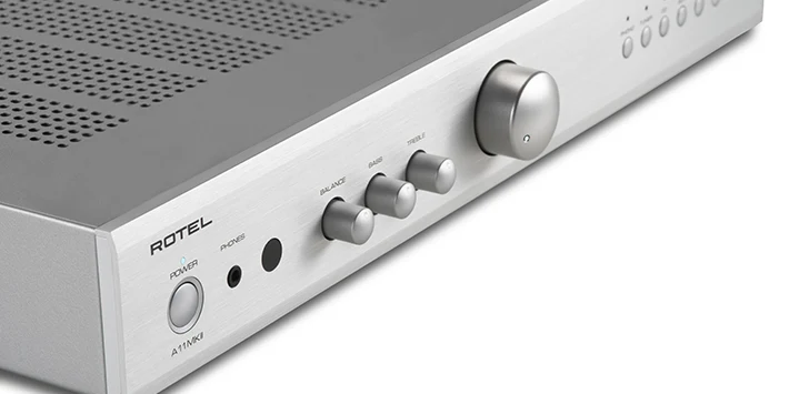 🎛️ Rotel A11 MKII | Amplificador integrado Clase AB 50W por canal con DAC 32-bit/384kHz, Bluetooth aptX HD y Phono MM | JMI Audio
