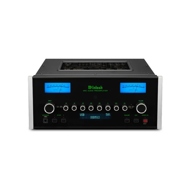 C55 - Preamplificador de transistores con 2 canales de ultra-lujo