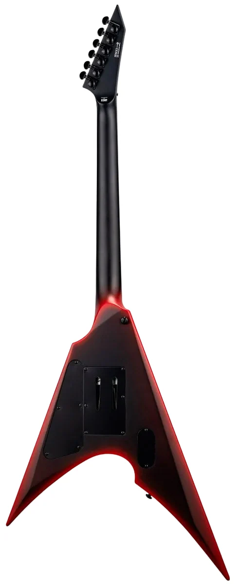 ESP LTD ARROW BLACK METAL II BRBS GUITARRA ELECTRICA BLACK RED BURST SATIN