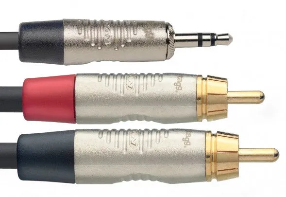 AUVISA NYC15 MPS2CMR CABLE 2 X RCA A MINIJACK 1.5 METROS