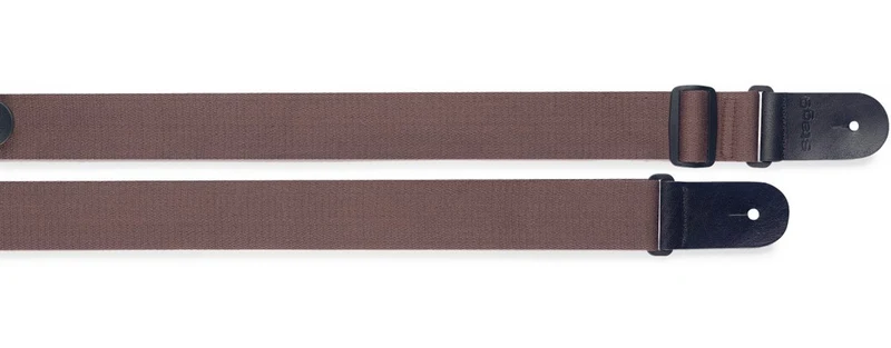 AUVISA SWO-COT BRN CORREA GUITARRA ALGODON MARRON