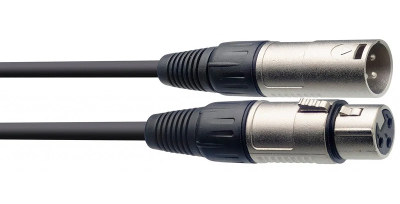 AUVISA SMC1 CABLE MICROFONO XLR MACHO XLR HEMBRA 1 METRO