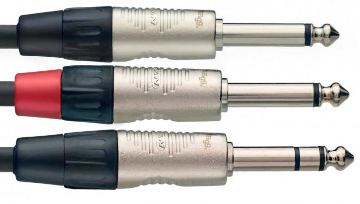 AUVISA NYC3 PS2PR CABLE JACK ESTEREO 2 X JACK 3 METROS