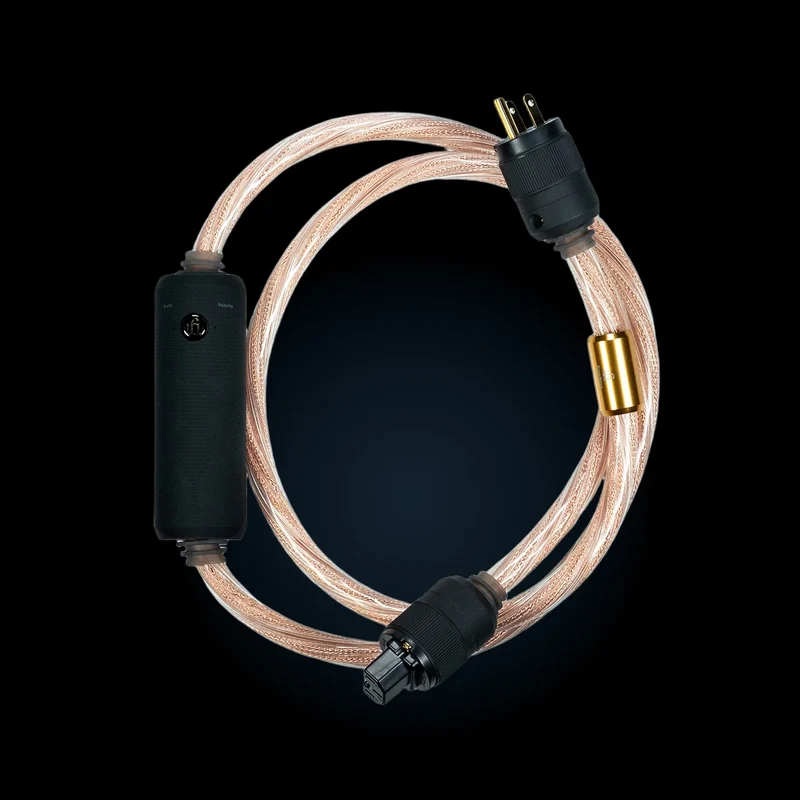 ⚡ Silent Power SuperNova | Cable de corriente audiófilo ultra silencioso con tecnología de supresión activa y cobre plateado | JMI Audio