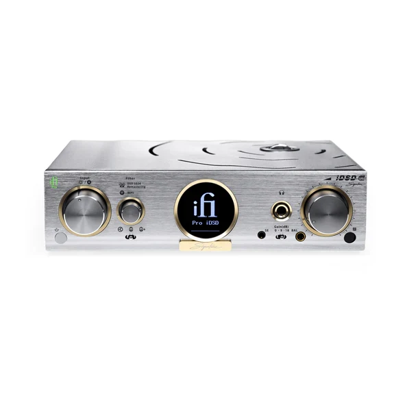 🎼 iFi Pro iDSD Signature | DAC audiófilo de referencia con tubos y transistores, MQA, DSD1024 y salidas balanceadas | JMI Audio
