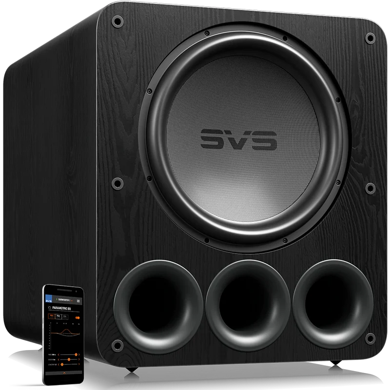 🔊 SVS PB-5000 R/evolution Black Ash | Subwoofer portado de 13.5” con máxima pegada y graves cinematográficos | JMI Audio