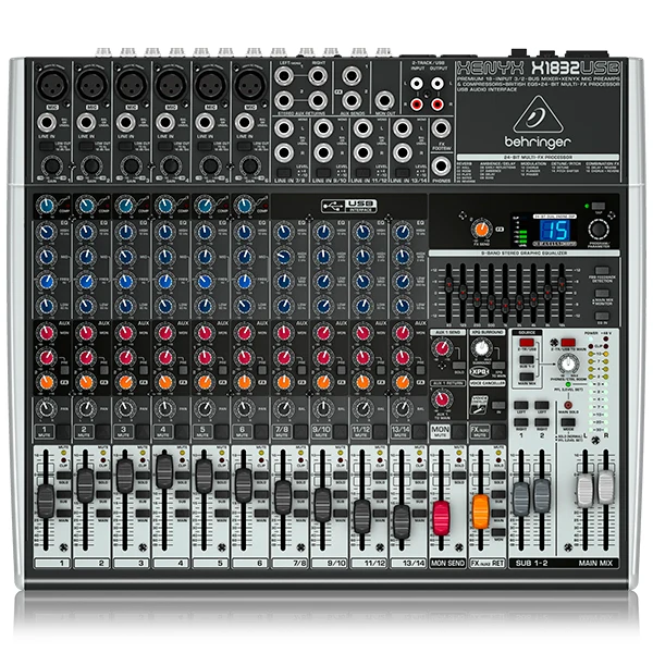 X1832USB - Mezcladora Análoga