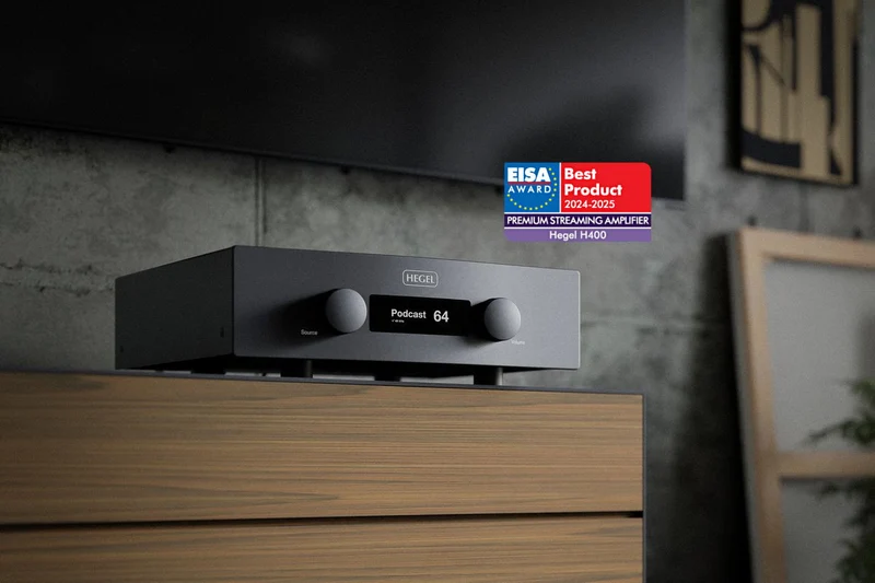 Hegel H400 | Amplificador Integrado con Streaming | Potencia Audiófila y Diseño Escandinavo | JMI Audio