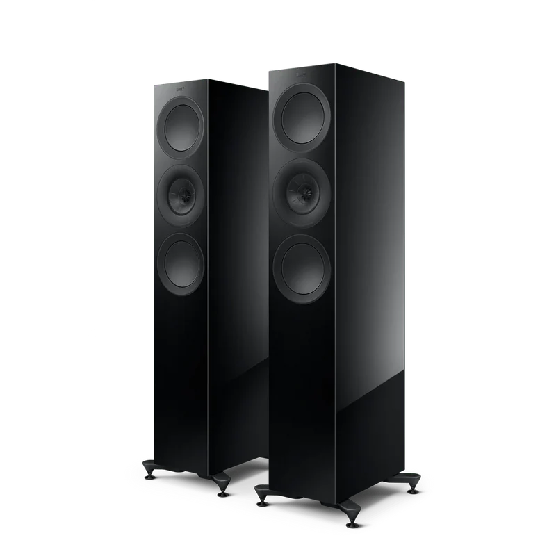 R7 Meta Black - Par de Bocinas de Piso