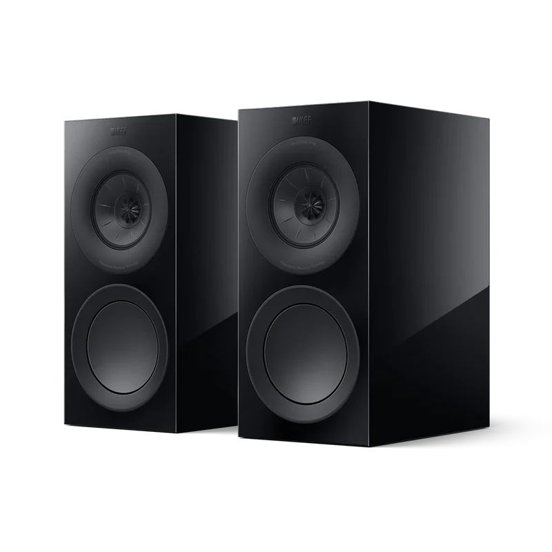 R3 Meta Black - Par de Bocinas de Librero