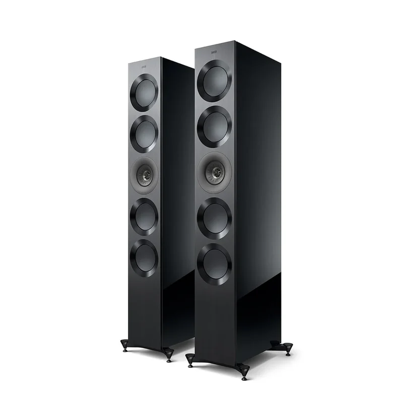 Reference 5 Meta Black - Par de Bocinas de Piso