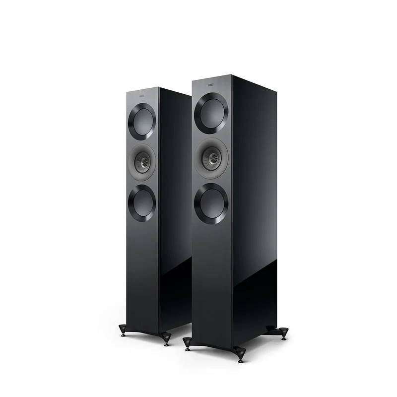Reference 3 Meta Black - Par de Bocinas de Piso