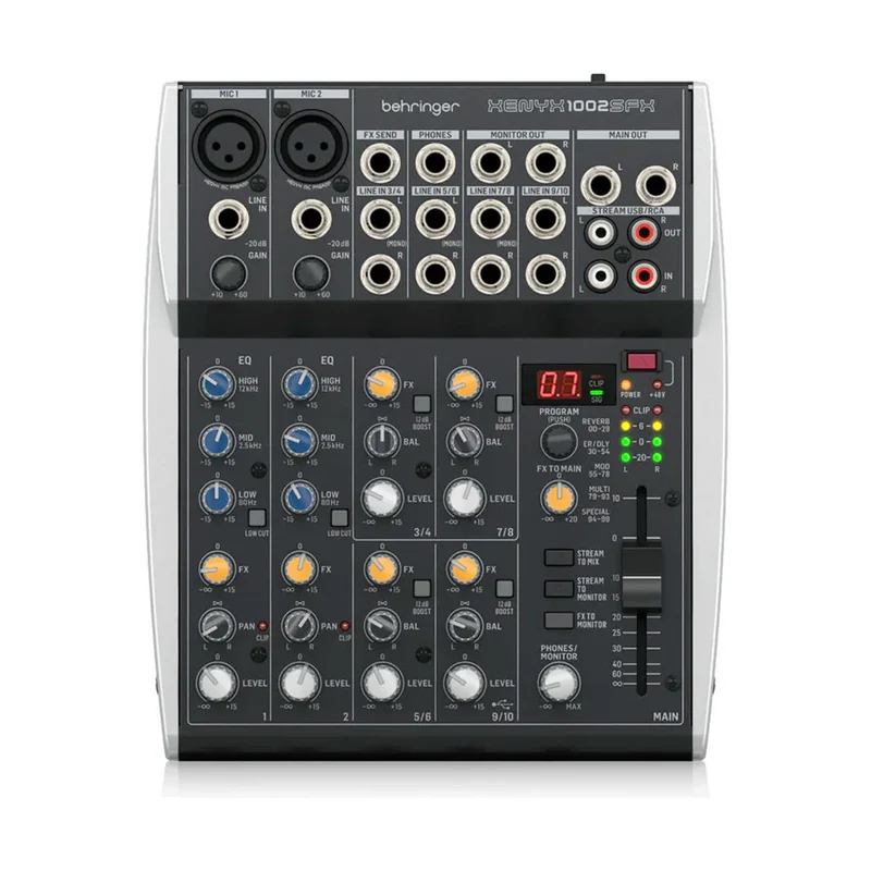 1002sFX - Mezcladora Análoga