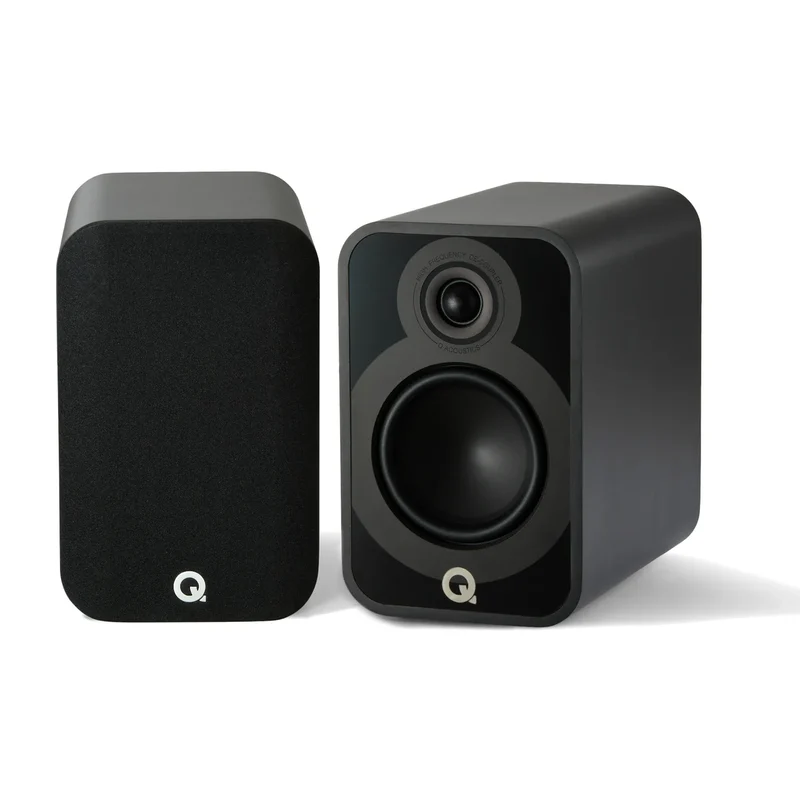 Q Acoustics 5020 Bocinas de Repisa HiFi de Alta Fidelidad | Sonido Detallado y Diseño Moderno para Amantes del Audio | JMI Audio
