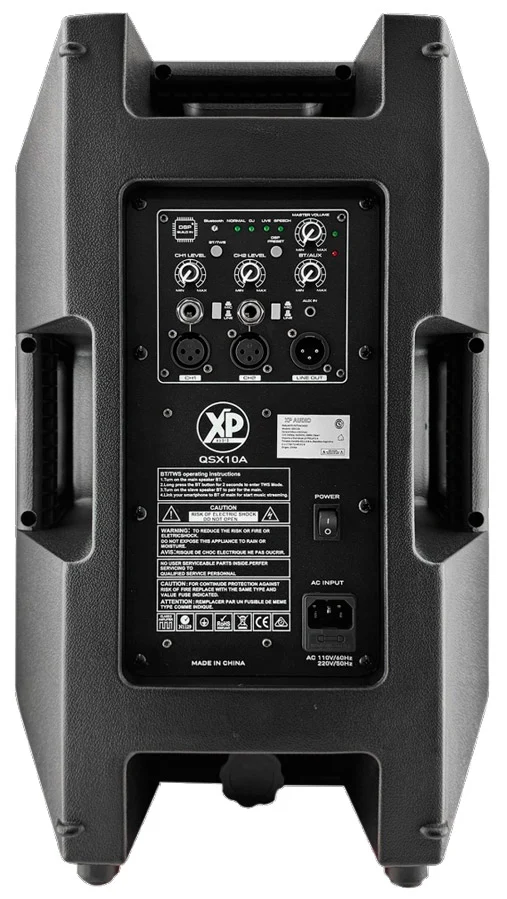 XP AUDIO QSX10A ALTAVOZ ACTIVO 10 PULGADAS