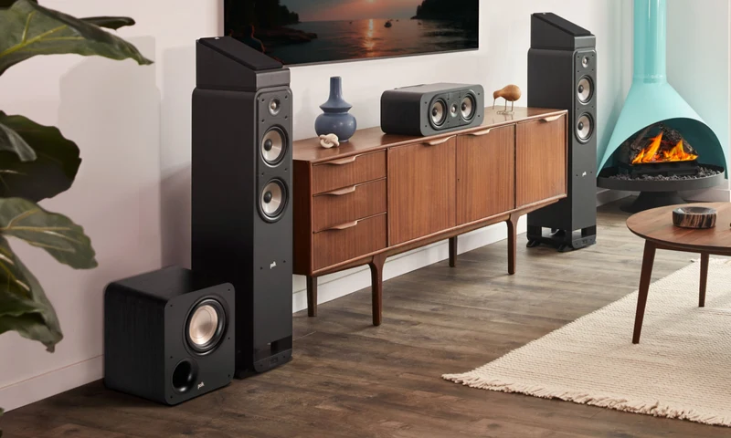 Polk Signature Elite ES8 | Subwoofer compacto de 8 pulgadas | Graves precisos, tamaño discreto y mejor base para música o cine en casa | JMI Audio