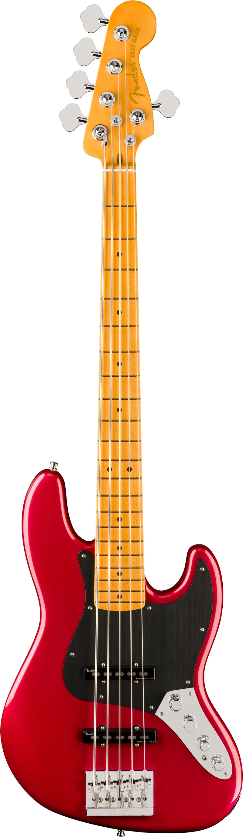 FENDER AMERICAN ULTRA II JAZZ BASS V MN BAJO ELECTRICO 5 CUERDAS SINISTER RED