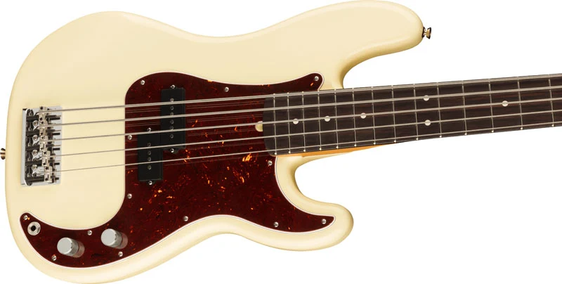 FENDER AMERICAN PROFESSIONAL II PRECISION BASS V RW BAJO ELECTRICO 5 CUERDAS OLYMPIC WHITE