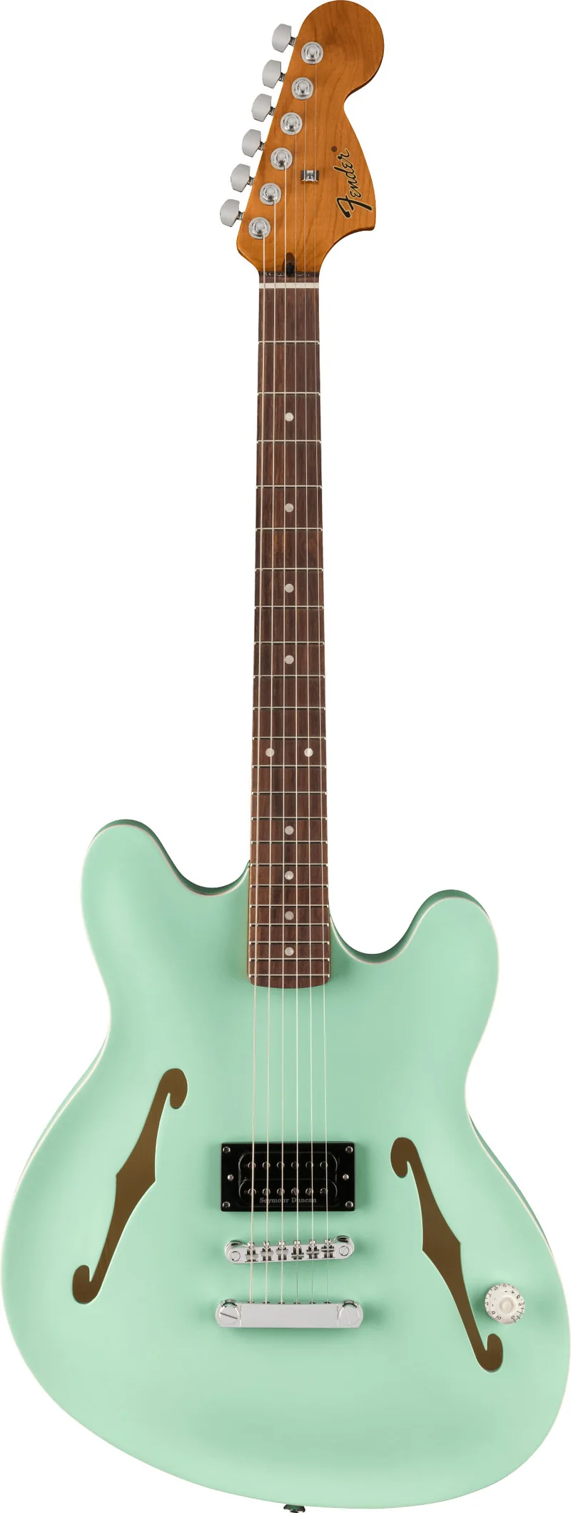 FENDER TOM DELONGE STARCASTER RW GUITARRA ELECTRICA SATIN SURF GREEN