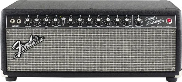 FENDER SUPER BASSMAN 300 WATT HEAD AMPLIFICADOR CABEZAL BAJO