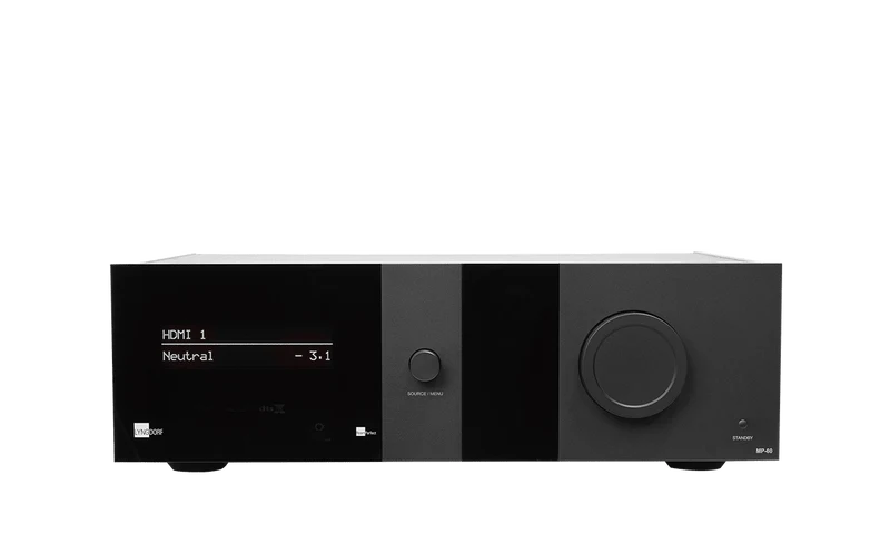 MP-60 2.1 Procesador AV incluye Dolby ATMOS, DTS:X, Pro y AURO 3D | Lyngdorf