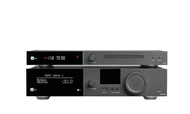 TDAI 3400 Amplificador integrado con Room Perfect | Lyngdorf