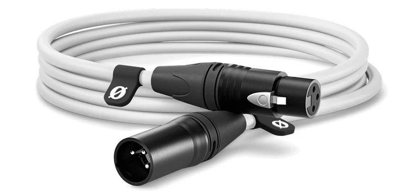 RODE XLR3M-W CABLE XLR 3 METROS BLANCO