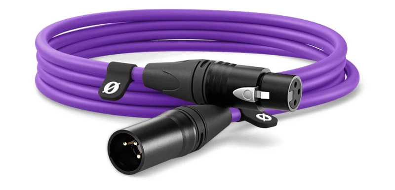 RODE XLR3M-PU CABLE XLR 3 METROS VIOLETA