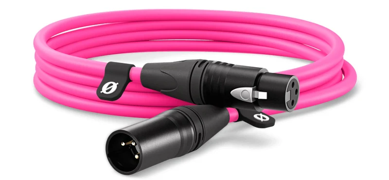 RODE XLR3M-P CABLE XLR 3 METROS ROSA