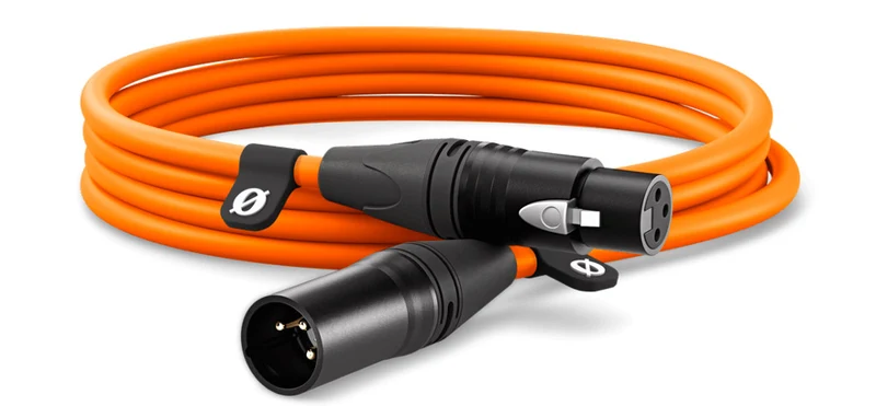 RODE XLR3M-O CABLE XLR 3 METROS NARANJA