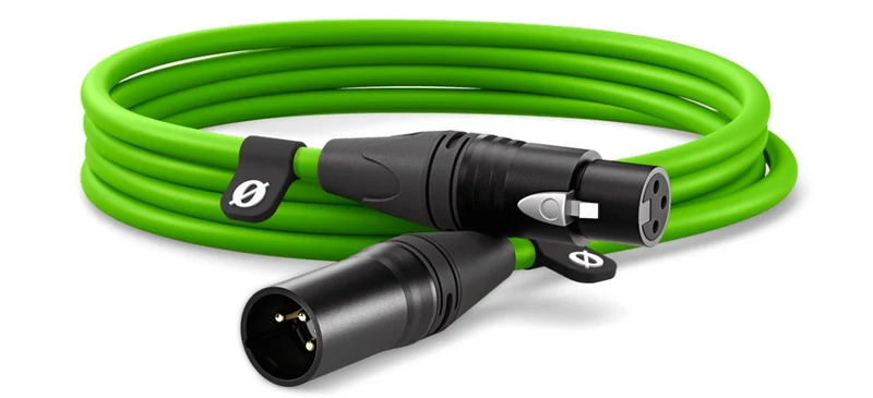RODE XLR3M-G CABLE XLR 3 METROS VERDE