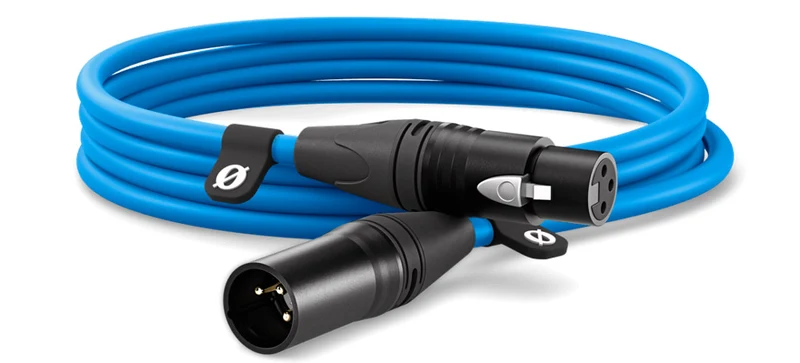 RODE XLR3M-B CABLE XLR 3 METROS AZUL