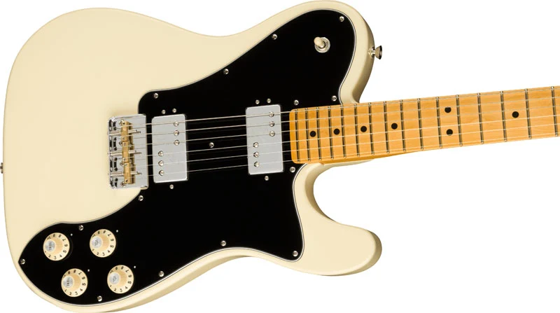 FENDER AMERICAN PROFESSIONAL II TELECASTER DLX MN GUITARRA ELECTRICA OLYMPIC WHITE