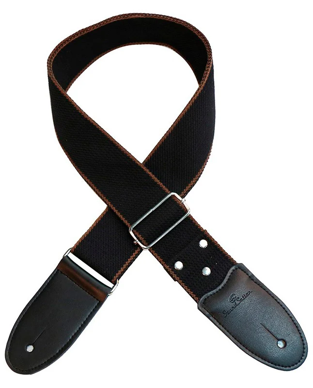 SOUNDSATION PCLBK CORREA GUITARRA ALGODON NEGRA